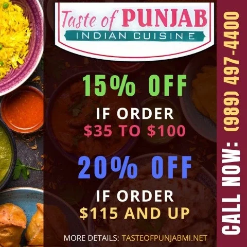 Taste of Punjab - Indian Restaurant in Saginaw, Michigan